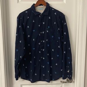 Tommy Bahama long sleeve cordoroy shirt.